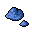 strange blue powder