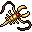 golden scorpion pendant