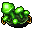 lit glowing mushroom