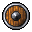 broken wooden shield