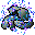 grey-blue powder