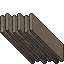 plate layered wall