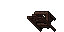 black wooden chair