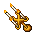 lit candelabrum