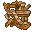 wooden trash