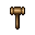 wooden hammer