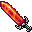 fiery blacksteel sword