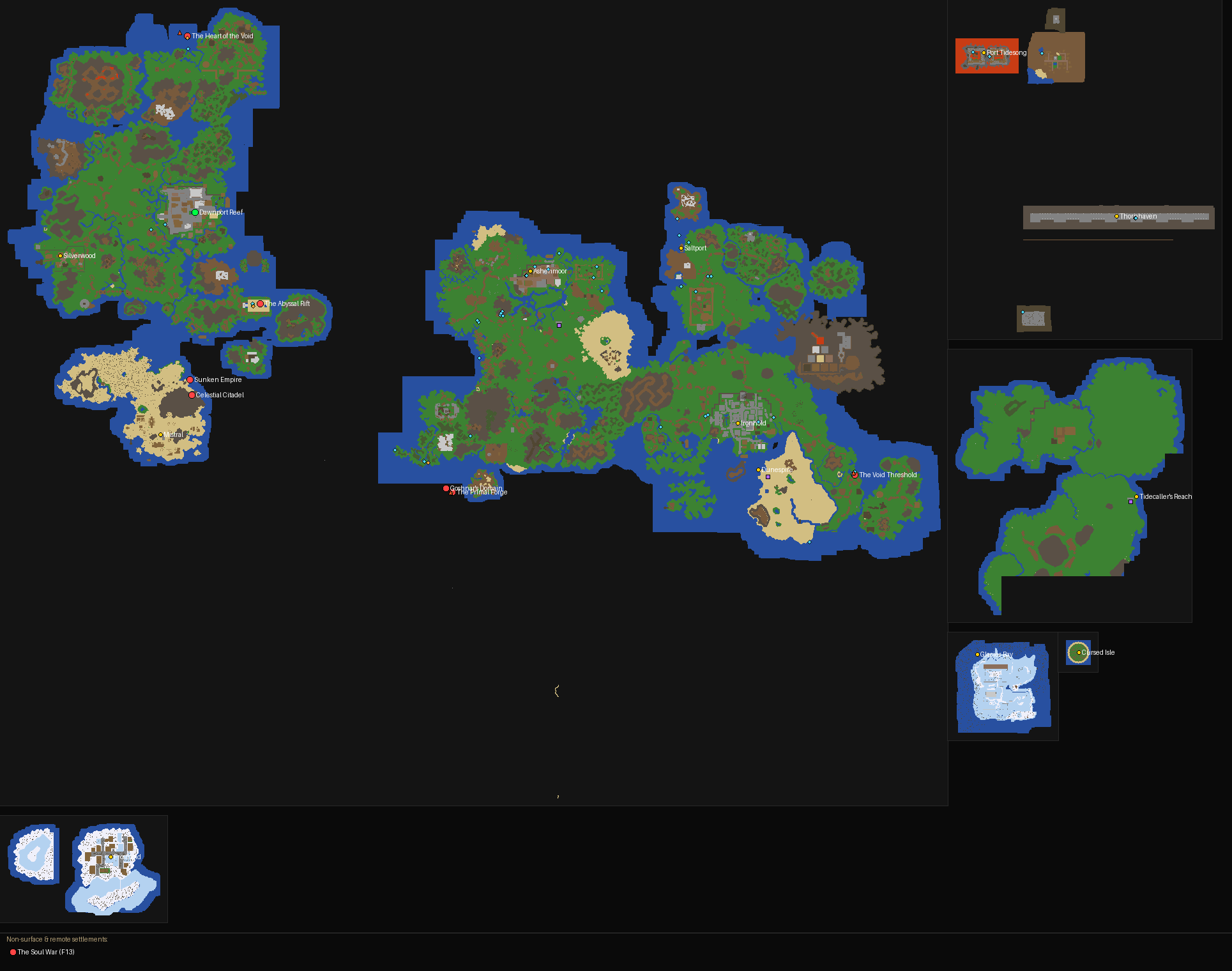 World Map of Aetheria